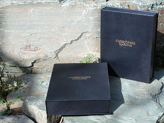 Leather Clamshell Boxes